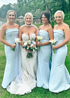 Akaks Jubilant Strapless Bridesmaid Dress