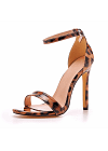 Beryl Leopard Sandals​