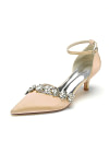 Kelsey Nude Kitten Heels
