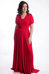 Constance | Cherished Vow Infinity Red Chiffon Maxi Bridesmaid Dress with Multiway Convertible - Price #price_variant_lowest# - Red - PromDressClub