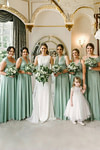 Darlene | Gorgeous Infinity Maternity Sage Green Chiffon Maxi Bridesmaid Dress with Multiway Convertible - Price #price_variant_lowest# - Sage - PromDressClub