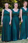 Delia | Sweetest Beloved Infinity Emerald Green Chiffon Maxi Bridesmaid Dress with Multiway Convertible - Price #price_variant_lowest# - Emerald Green - PromDressClub