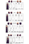 Akaks Lavishly Infinity Bridesmaid Dark Green Dress Image6