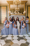 Akaks Lavishly Dusty Blue Infinity Bridesmaid Dresses Image4