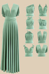 Akaks Lavishly Sage Green Multiway Bridesmaid Dresses Image1