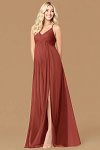 Akaks Honest Maternity Terracotta Rust Bridesmaid Dresses Image139398
