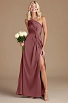 Akaks Gleeful Desert Rose Bridesmaid Dresses Satin Image665381