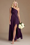 Akaks Gleeful Dark Grape Bridesmaid Dress Image624511