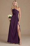 Akaks Gleeful Dark Grape Bridesmaid Dress Image711914