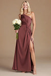 Akaks Gleeful Long Merlot Bridesmaid Dresses Image287616
