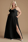 Akaks Honest Maternity Bridesmaid Dress Black Image785502