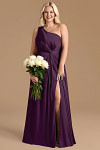 Akaks Gleeful Dark Grape Bridesmaid Dress Image128355