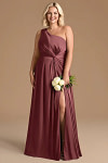 Akaks Gleeful Long Merlot Bridesmaid Dresses Image991163