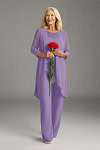 Akaks Adriana Tahiti Mother of the Bride Dresses Jumpsuits Scoop Neck Sequins Chiffon Dress Image696628