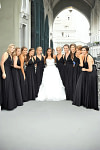 Akaks Lavishly Black Infinity Bridesmaid Dress Image2