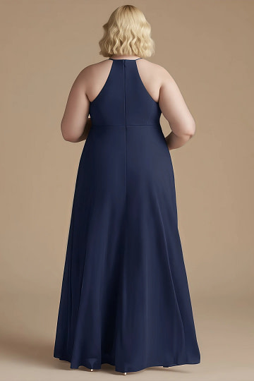 Akaks Honest Maternity Navy Blue Bridesmaid Dresses Plus Size Image916060
