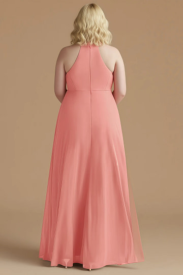 Akaks Honest Maternity Plus Size Coral Bridesmaid Dresses Image691634
