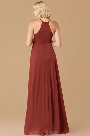 Akaks Honest Maternity Rust Colored Bridesmaid Dress Image718273