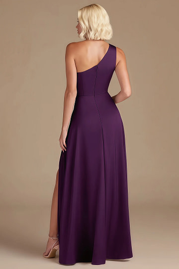 Akaks Gleeful Dark Grape Bridesmaid Dress Image521260
