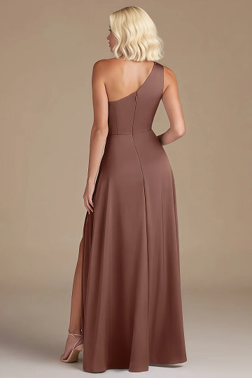 Akaks Gleeful Espresso Brown Bridesmaid Dress Image430373