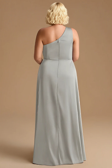 Akaks Gleeful Silver Plus Size Bridesmaid Dresses Image526305