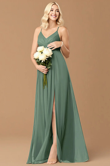 Akaks Honest Maternity Eucalyptus Colour Bridesmaid Dress Image647940
