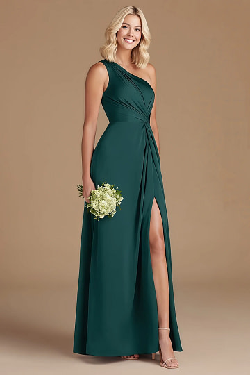 Akaks Gleeful Pine Color Bridesmaid Dresses | Akaks
