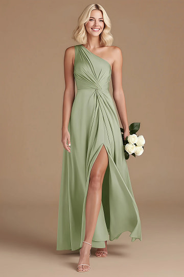 Akaks Gleeful Sage Green Dress Bridesmaid Image703434