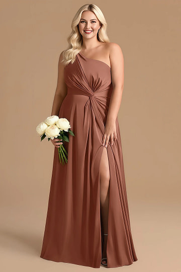 Akaks Gleeful Auburn Bridesmaid Dress Image149077