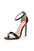 Beryl Leopard Sandals​ - Black