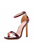 Beryl Leopard Sandals​ - Burgundy Leopard