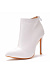 Elara Heeled Boots - White