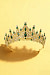 Hester Bridal Tiara - Gold Green