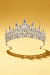 Hester Bridal Tiara - Silver White