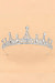 Ophel Crown Headband - Silver White