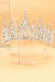 Rowan Sparkling Crystal Stellar Crown - Silver White