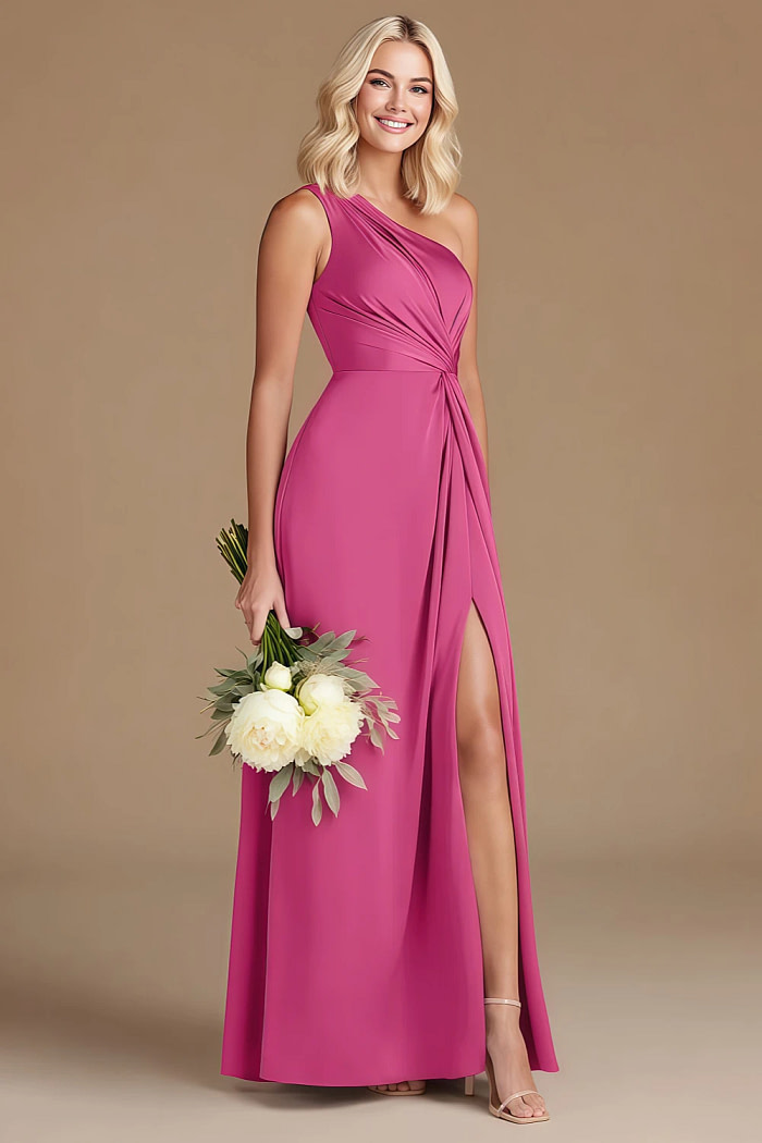 Akaks Gleeful Fuchsia Pink Bridesmaid Dress Image165577