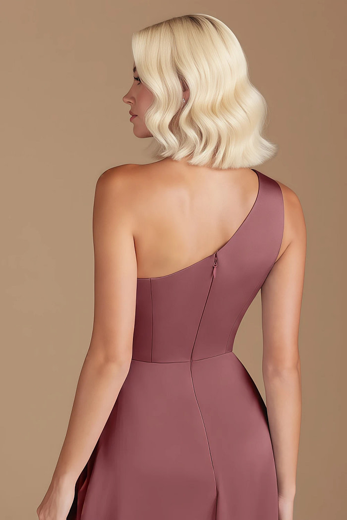 Akaks Gleeful Desert Rose Bridesmaid Dresses Satin Image477337