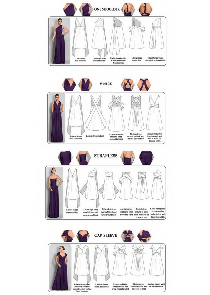 Akaks Lavishly Infinity Bridesmaid Dark Green Dress Image6