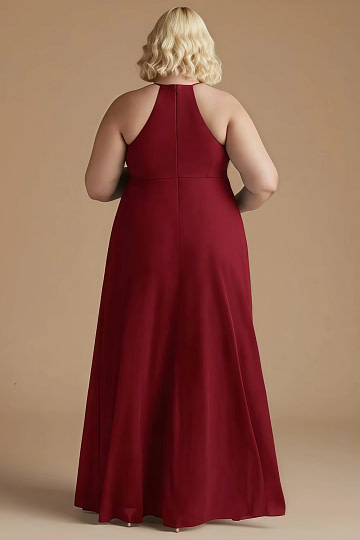 Akaks Honest Maternity Bridesmaid Dresses Burgundy Plus Size Image841670