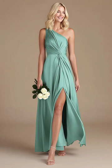Akaks Gleeful Aqua Blue Bridesmaid Dresses for Beach Wedding Image238749