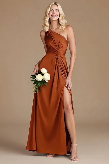 Akaks Gleeful Paprika Bridesmaid Dress Image526192