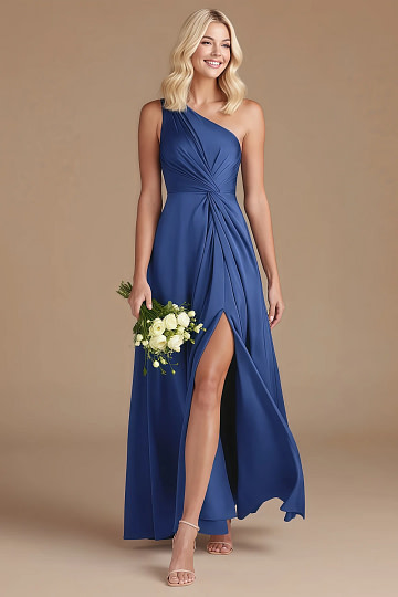 Akaks Gleeful Royal Blue Bridesmaid Dresses Long Image875712