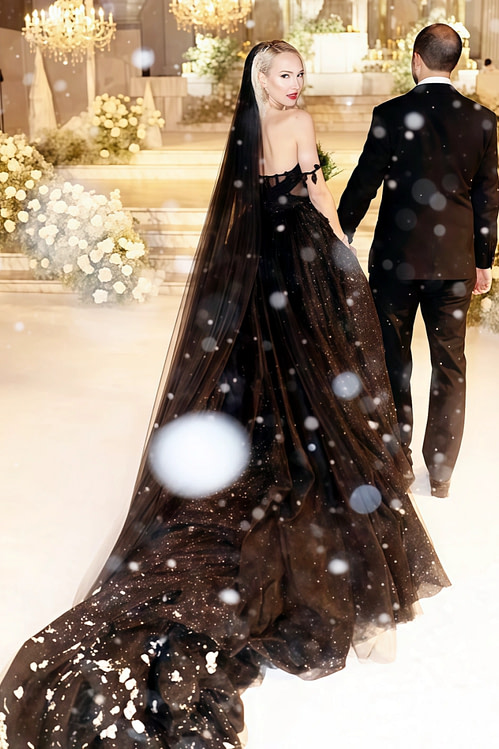 Black Wedding Dresses & Gowns: Plus & Petite | Akaks Black Wedding Dresses & Gowns: Plus & Petite | Akaks