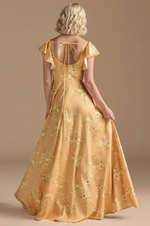 Stunning Yellow Bridesmaid Dresses Collection