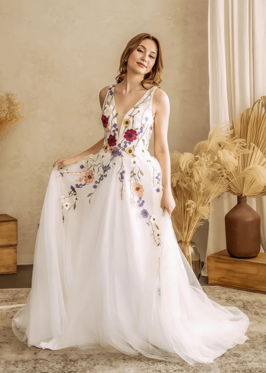 Akaks NotreDame Patterned Dresses For Wedding